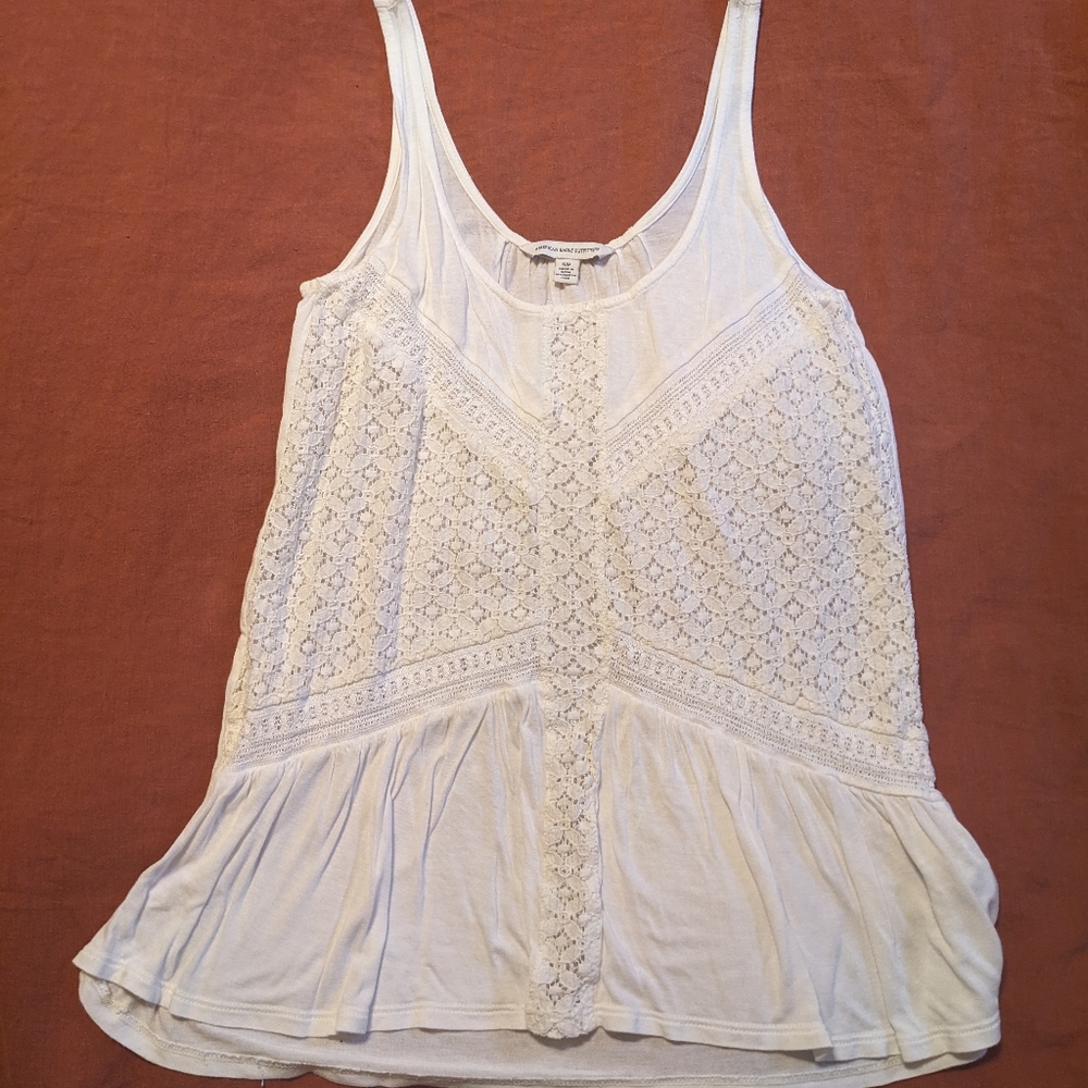 EUC Crochet tank top